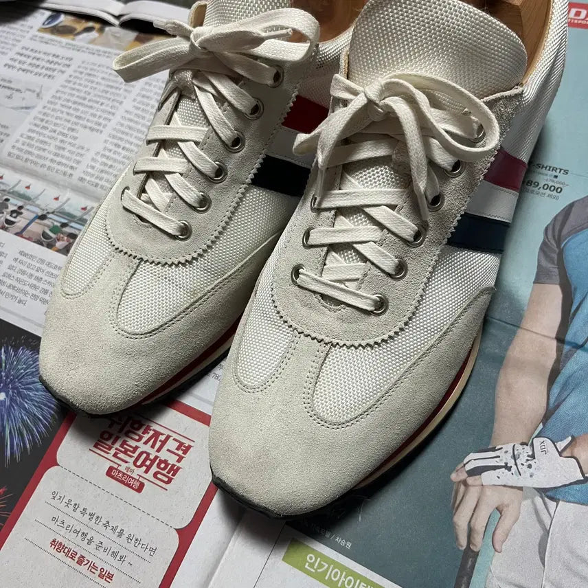 [BUNJANG] Thom Browne Tricolor Sneakers / 톰브라운 삼선 스니커즈 43 사이즈