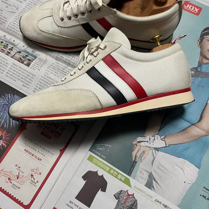 [BUNJANG] Thom Browne Tricolor Sneakers / 톰브라운 삼선 스니커즈 43 사이즈