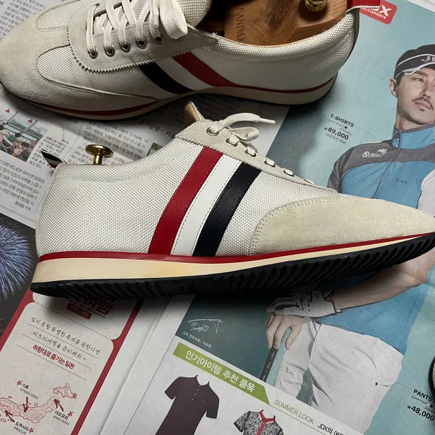 [BUNJANG] Thom Browne Tricolor Sneakers / 톰브라운 삼선 스니커즈 43 사이즈