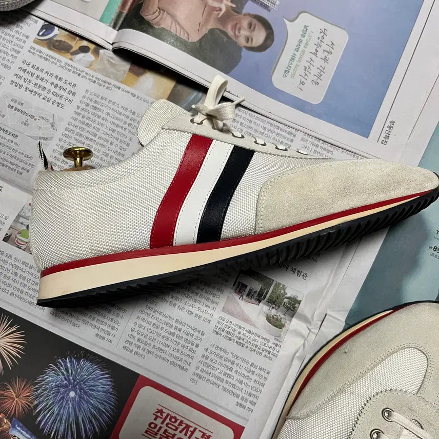 [BUNJANG] Thom Browne Tricolor Sneakers / 톰브라운 삼선 스니커즈 43 사이즈