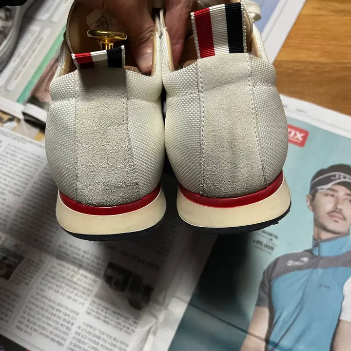 [BUNJANG] Thom Browne Tricolor Sneakers / 톰브라운 삼선 스니커즈 43 사이즈