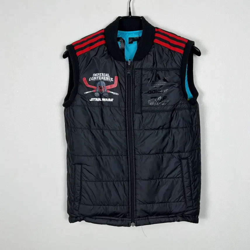 [BUNJANG] Adidas Star Wars Reversible Padded Vest / 아디다스/양면 스타워즈 패딩 조끼 공용85 S/라덴