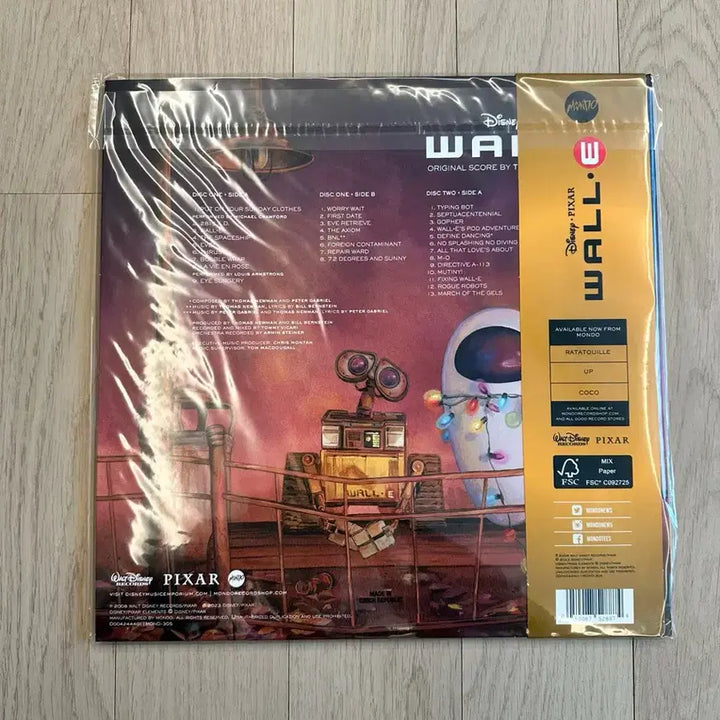 [BUNJANG] Wall-E Soundtrack LP / 영화 월-E 사운드트랙 LP