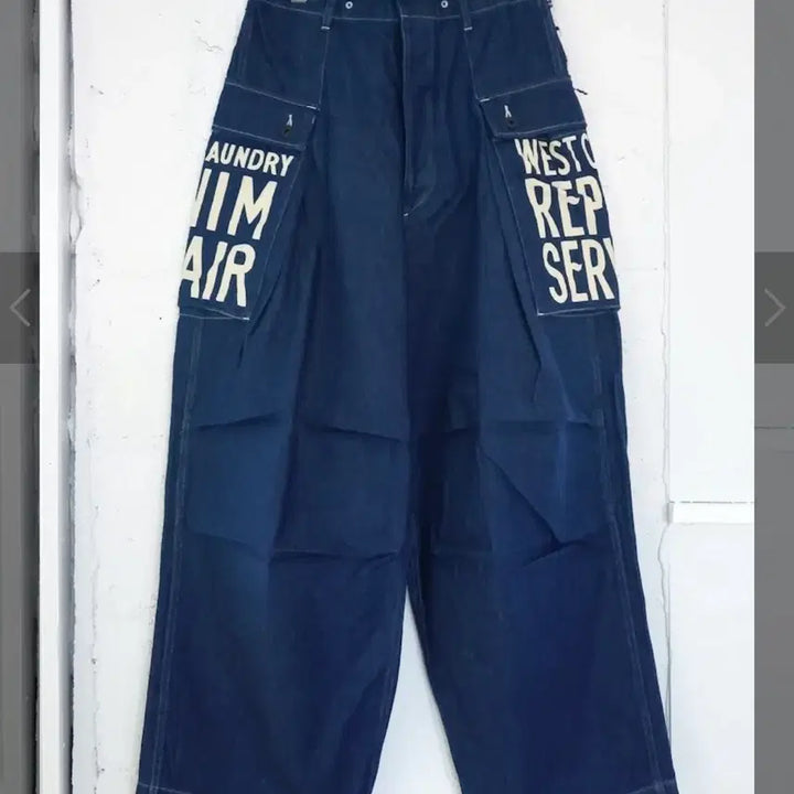 [BUNJANG] Kapital 11.5oz Denim Jumbo Monkey Pants / [새상품] 캐피탈 11.5oz 데님 점보 몽키 팬츠 03