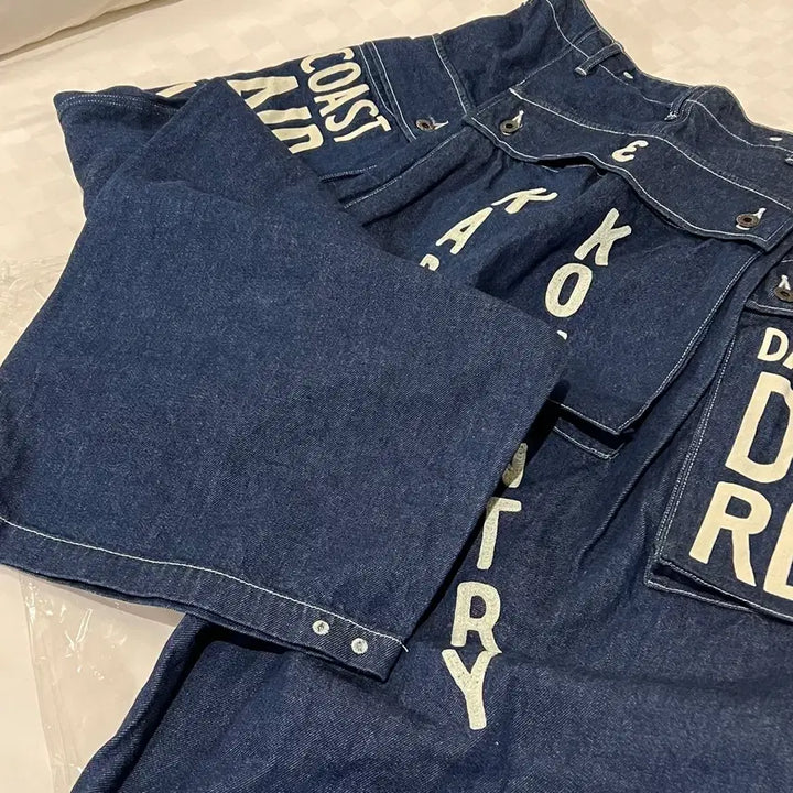 [BUNJANG] Kapital 11.5oz Denim Jumbo Monkey Pants / [새상품] 캐피탈 11.5oz 데님 점보 몽키 팬츠 03