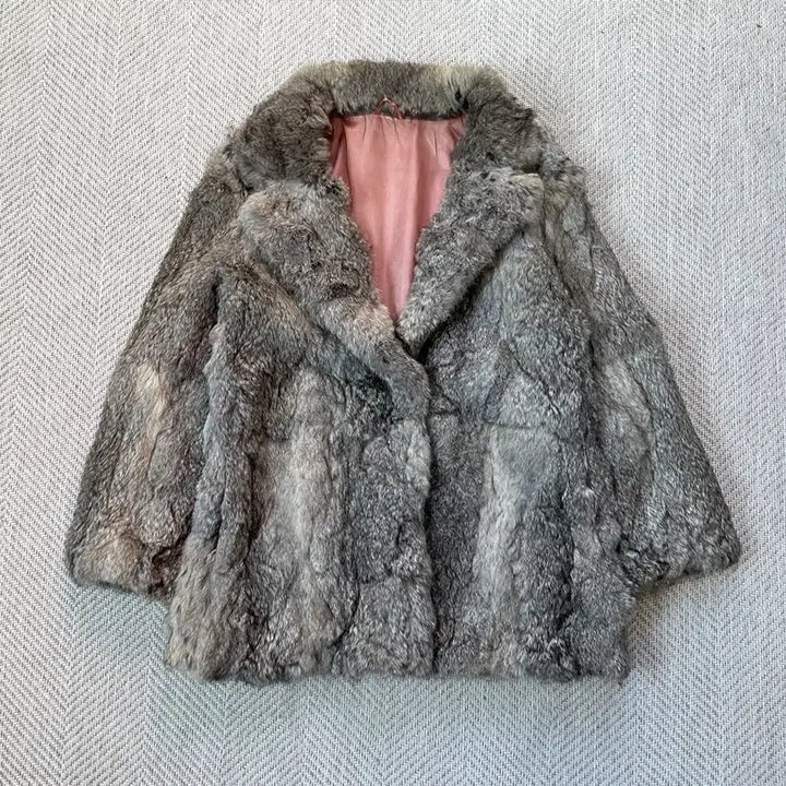[BUNJANG] Vintage Fur Coat J03781 / 빈티지 퍼 코트 J03781