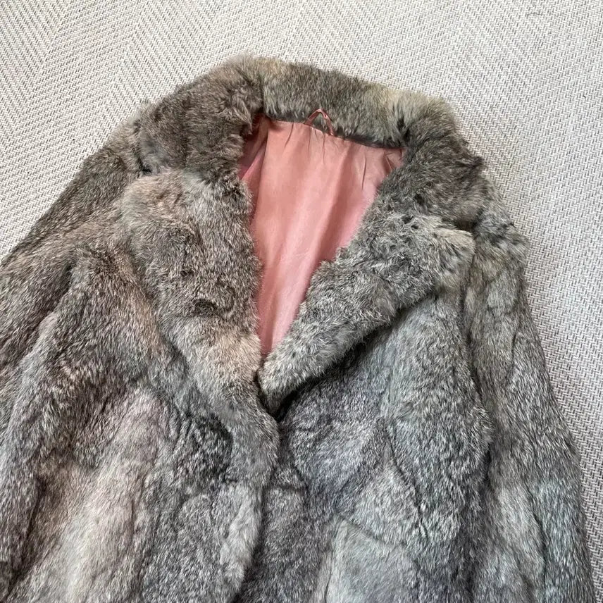 [BUNJANG] Vintage Fur Coat J03781 / 빈티지 퍼 코트 J03781