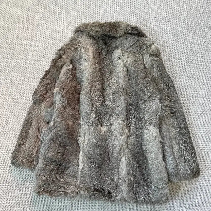 [BUNJANG] Vintage Fur Coat J03781 / 빈티지 퍼 코트 J03781