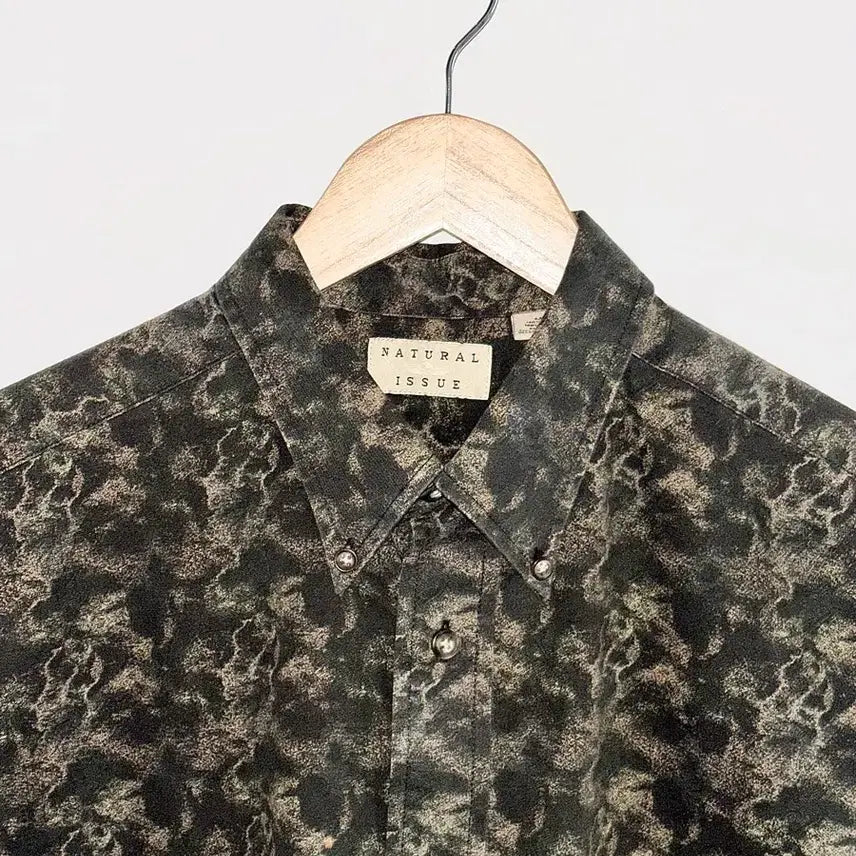 [BUNJANG] Natural Issue Pattern Shirt / Natural Issue 패턴 셔츠