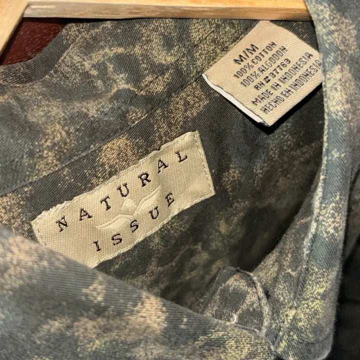 [BUNJANG] Natural Issue Pattern Shirt / Natural Issue 패턴 셔츠