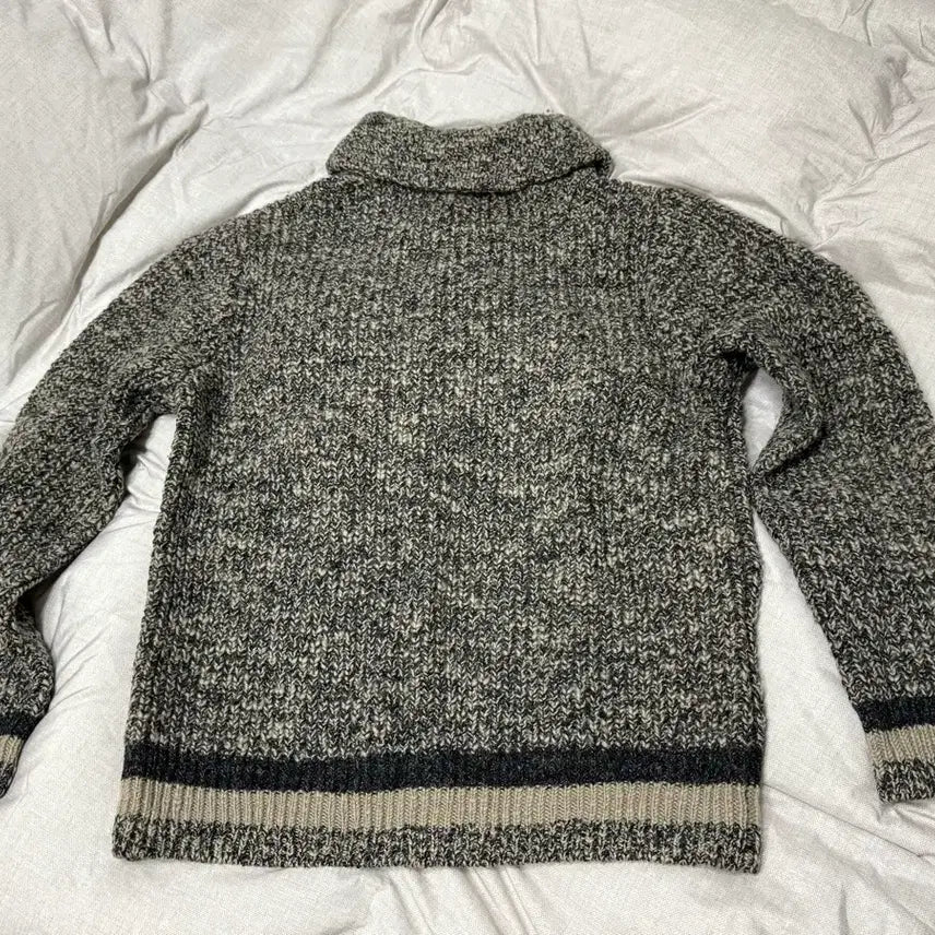 [BUNJANG] RRL Shawl Collar Knit Sweater / 더블알엘 숄카라 니트 (Made in USA) RRL