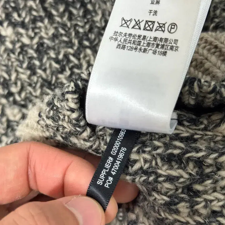 [BUNJANG] RRL Shawl Collar Knit Sweater / 더블알엘 숄카라 니트 (Made in USA) RRL