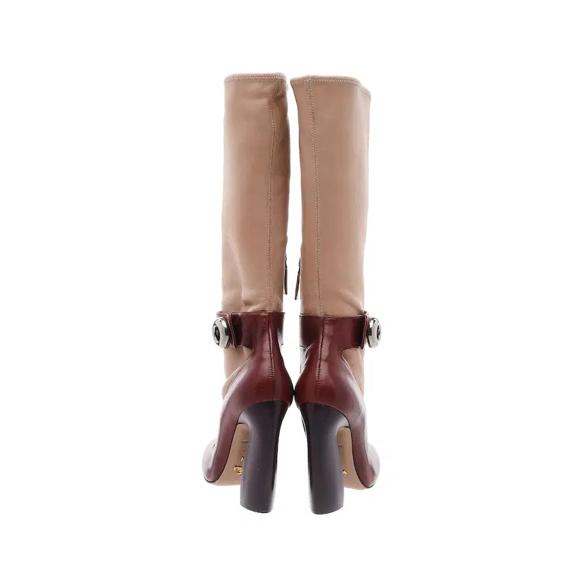 [BUNJANG] Prada Panel Boots - 37.5 / 프라다 패널 부츠 - 37.5