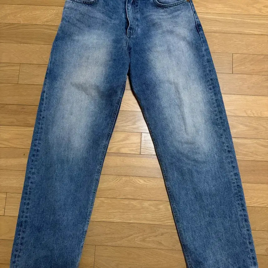 [BUNJANG] Union Blue Archon Wide Denim Mid Blue Jeans / [28] 유니온블루 아콘 와이드 데님 미드블루 28