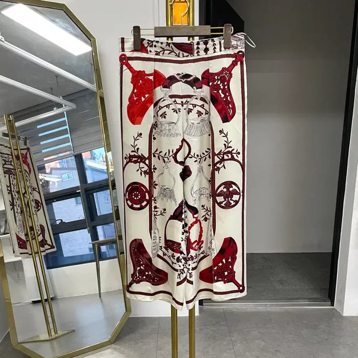 [BUNJANG] Hermes Silk Pants / (40) 에르메스 실크 바지