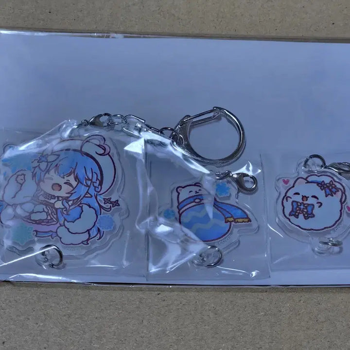 [BUNJANG] Hololive Yukihana Lamy Keyring / 홀로라이브 유키하나 라미 키링