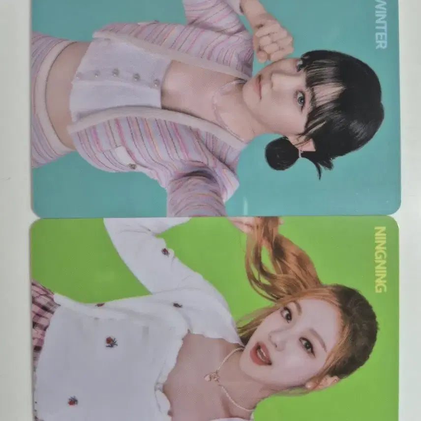 [BUNJANG] aespa TOMS Zero Photocard Bundle Set / 에스파 탐스제로 포카 카리나 지젤 윈터 닝닝 일괄