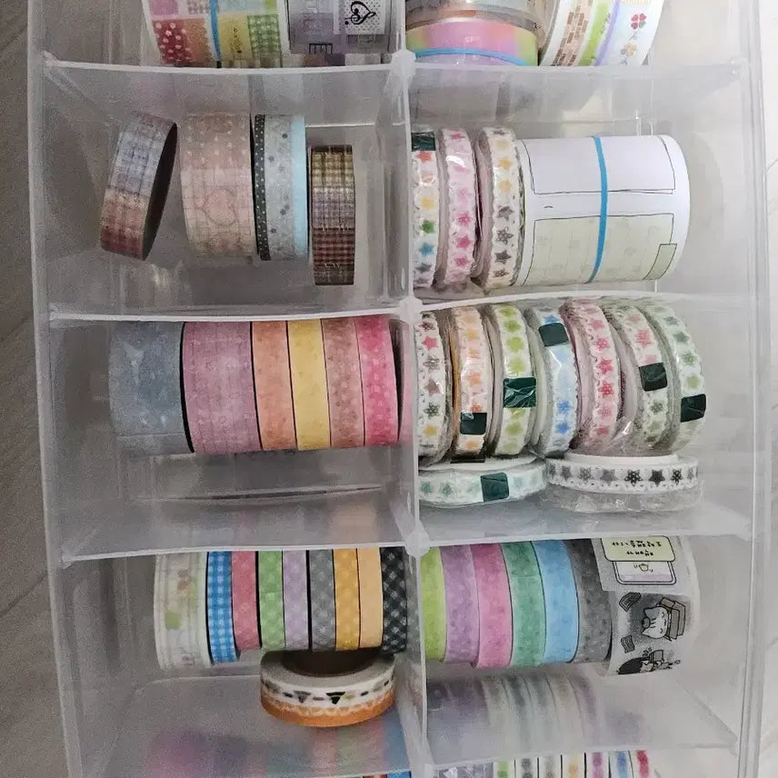 [BUNJANG] Masking Tape Kiss Cut Decal Bundle Set / 다꾸처분 마테 키스컷 소분 띵 믹스판매