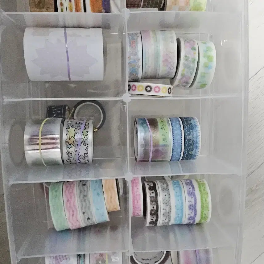 [BUNJANG] Masking Tape Kiss Cut Decal Bundle Set / 다꾸처분 마테 키스컷 소분 띵 믹스판매