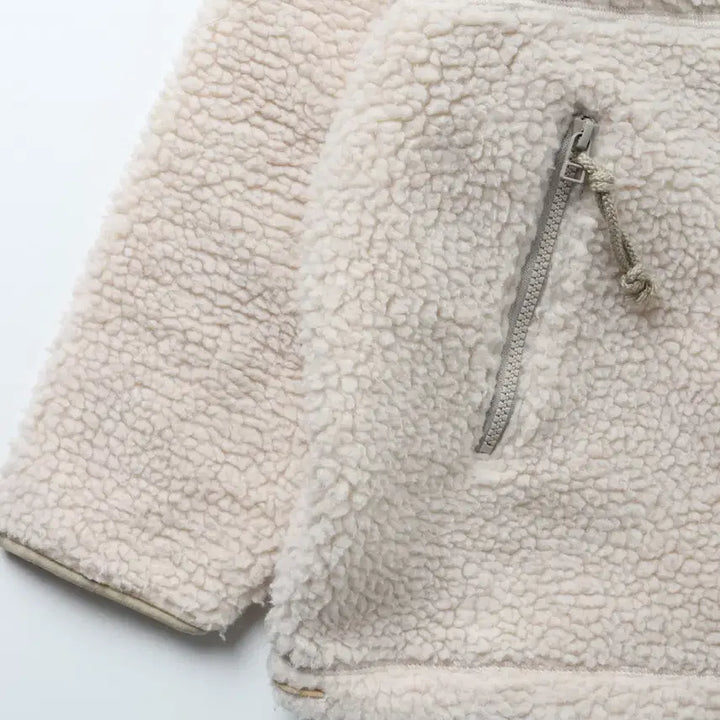 [BUNJANG] BEAMS BOY Boa Fleece Half Zip Pullover / BEAMS BOY Boa Fleece Half Zip Pullover