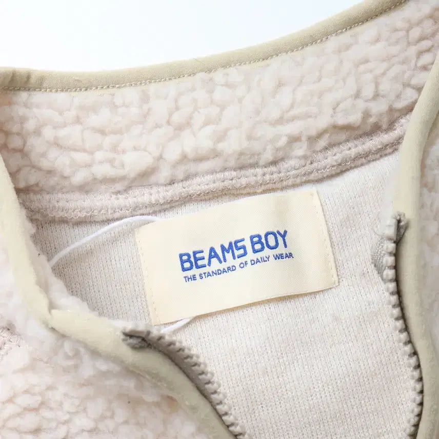 [BUNJANG] BEAMS BOY Boa Fleece Half Zip Pullover / BEAMS BOY Boa Fleece Half Zip Pullover