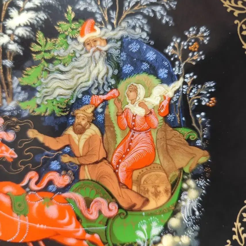 [BUNJANG] Russian Legend Decorative Plate / 러시아 전설을 담은 장식접시 1점 지름19.5