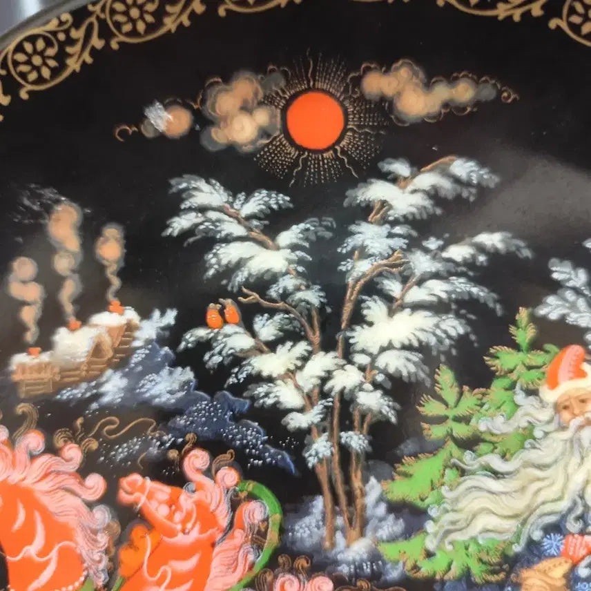 [BUNJANG] Russian Legend Decorative Plate / 러시아 전설을 담은 장식접시 1점 지름19.5
