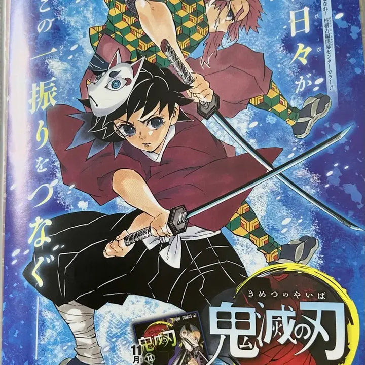 [BUNJANG] Kimetsu no Yaiba Giyu & Sabito Split Set / 소년점프 귀칼 귀멸의 칼날 기유&사비토 컬러 일러스트 분철