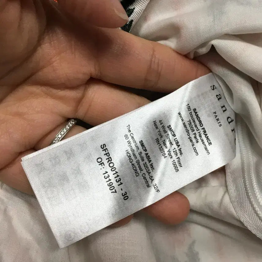 [BUNJANG] SANDRO Embroidered Dress / 새상품 SANDRO 산드로 자수 드레스 원피스 36