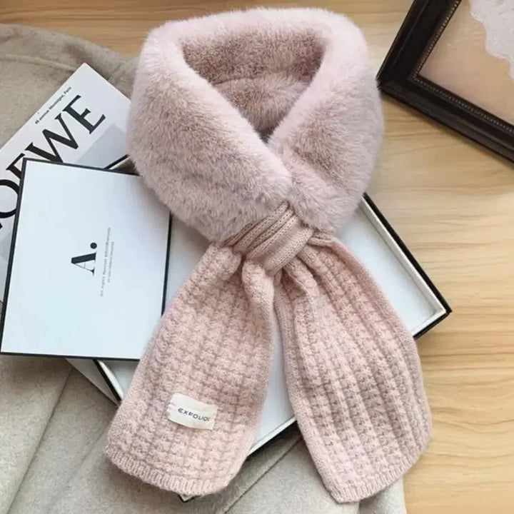 [BUNJANG] Beige Petite Scarf / 쁘띠목도리