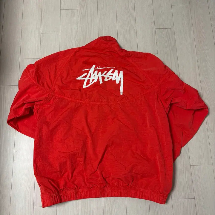 [BUNJANG] Stussy Nike Habanero Red Jacket / 스투시 나이키 하바네로 레드 자켓 m 팝니다