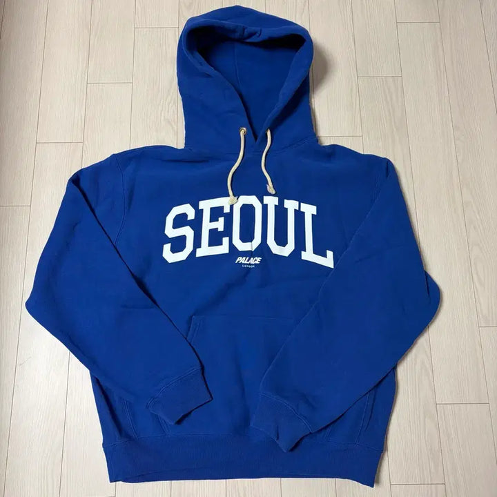 [BUNJANG] Champion Seoul Hoodie Blue (M) / 팔라스 챔피온 서울 후드 블루 m
