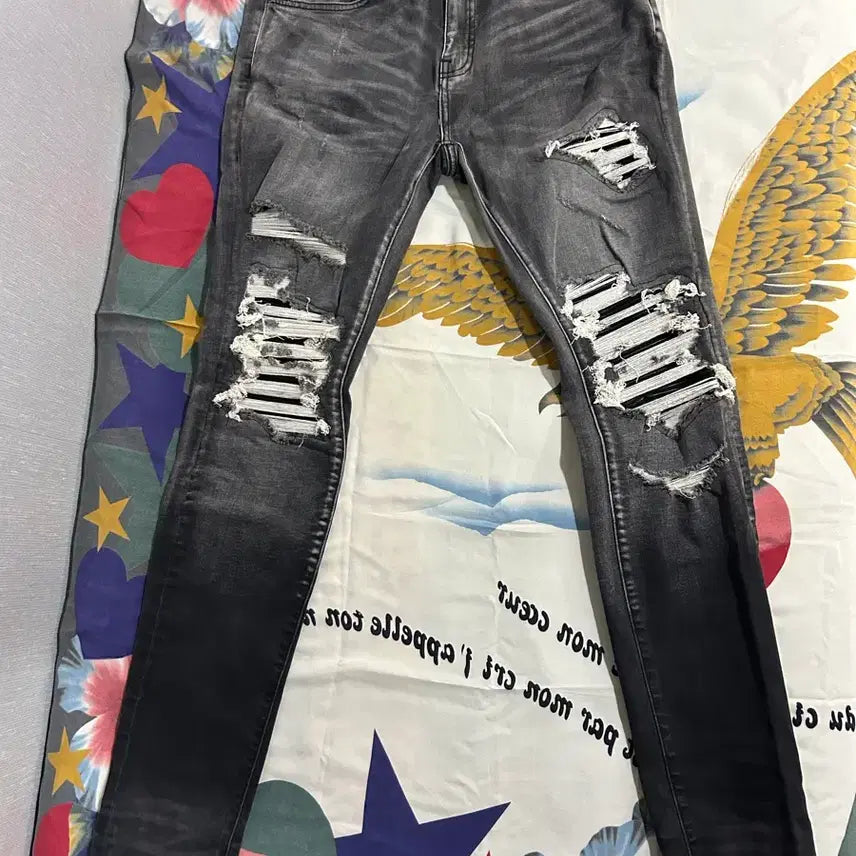 [SOLD OUT] 아미리AMIRI MX1 디스트레스드 스키니데님