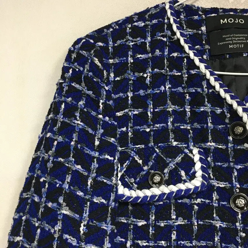 [BUNJANG] MoJoSphine Tweed Jacket / 25 모조에스핀 팬시소재 더블포켓 트위드 자켓 66