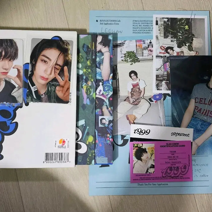 [BUNJANG] Z세대 운학 이한 리우 POB Photocard / [특전 포카O 풀구성] 운학 이한 리우 19.99 단순개봉앨범판매