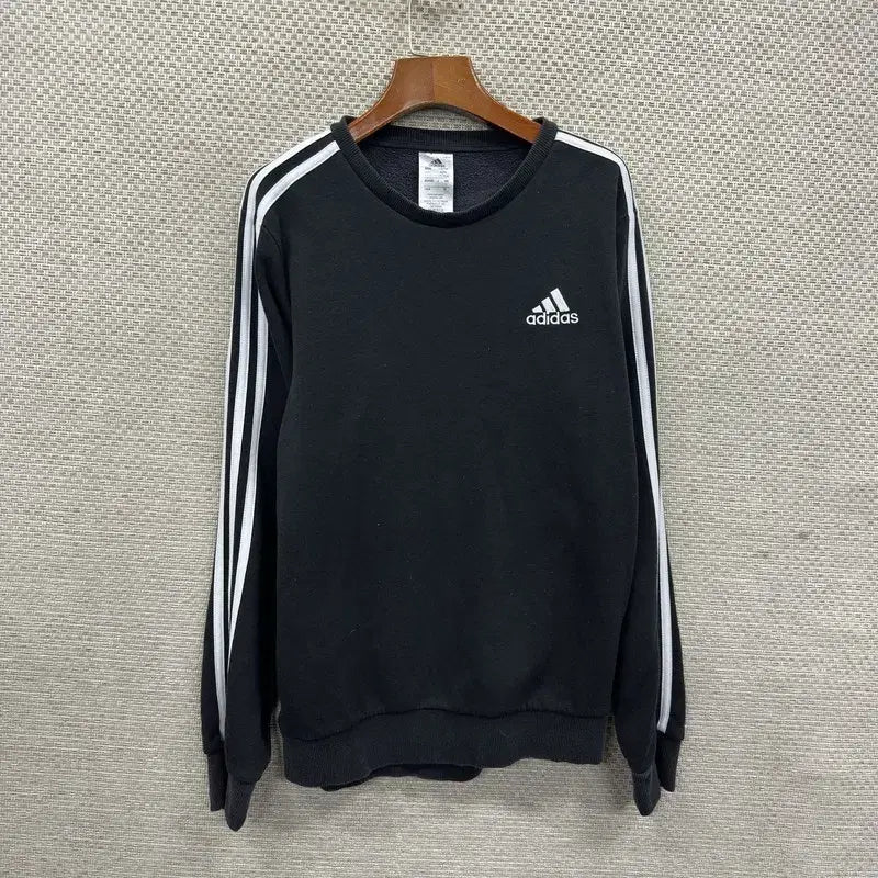 [SOLD OUT] 아디다스 삼선 자수로고 캐주얼 맨투맨 95 M09988