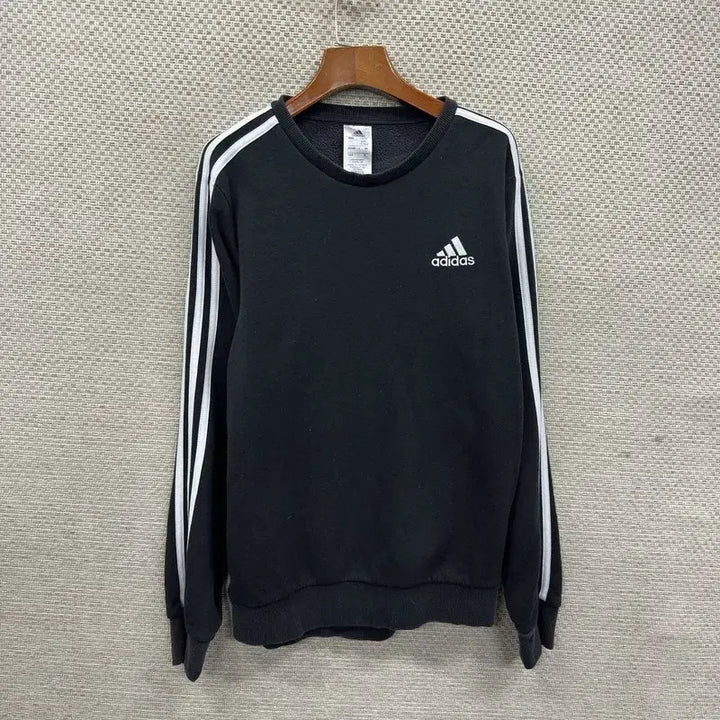 [SOLD OUT] 아디다스 삼선 자수로고 캐주얼 맨투맨 95 M09988