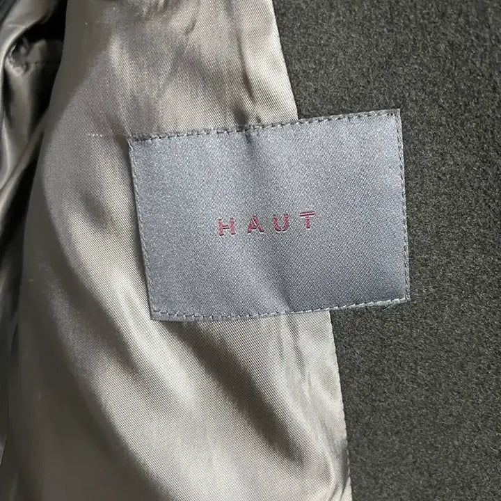 [BUNJANG] Houte Homme Double-Breasted Wool Cashmere Coat / 하우트옴므 코트