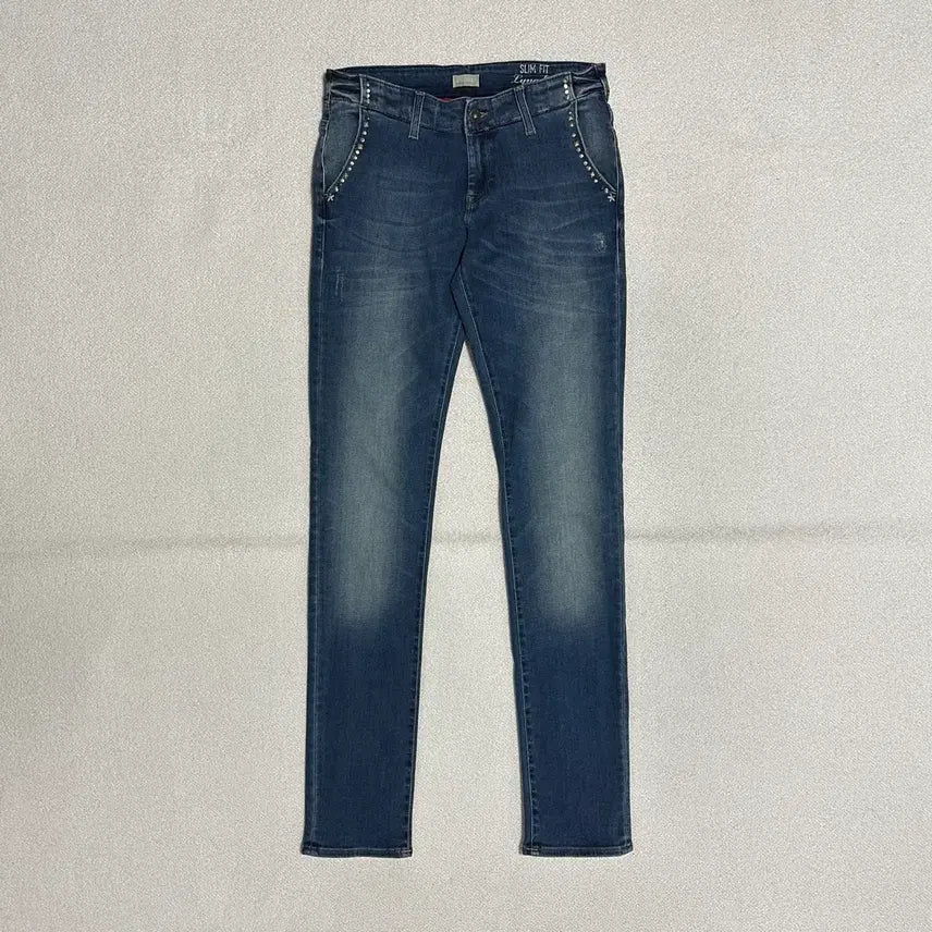 [BUNJANG] Napapijri Ringdal Studded Denim Pants / (택있음) 나파피리 링달 스터드 데님 팬츠