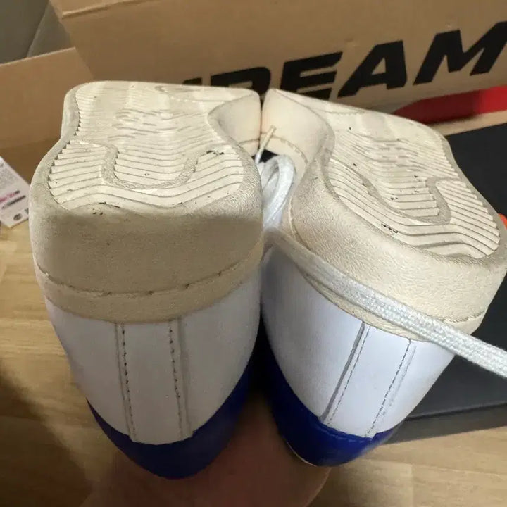 [BUNJANG] Y-3 YOHJI STAR White/Blue/Black Sneakers / Y-3 요지스타 흰파검 255사이즈