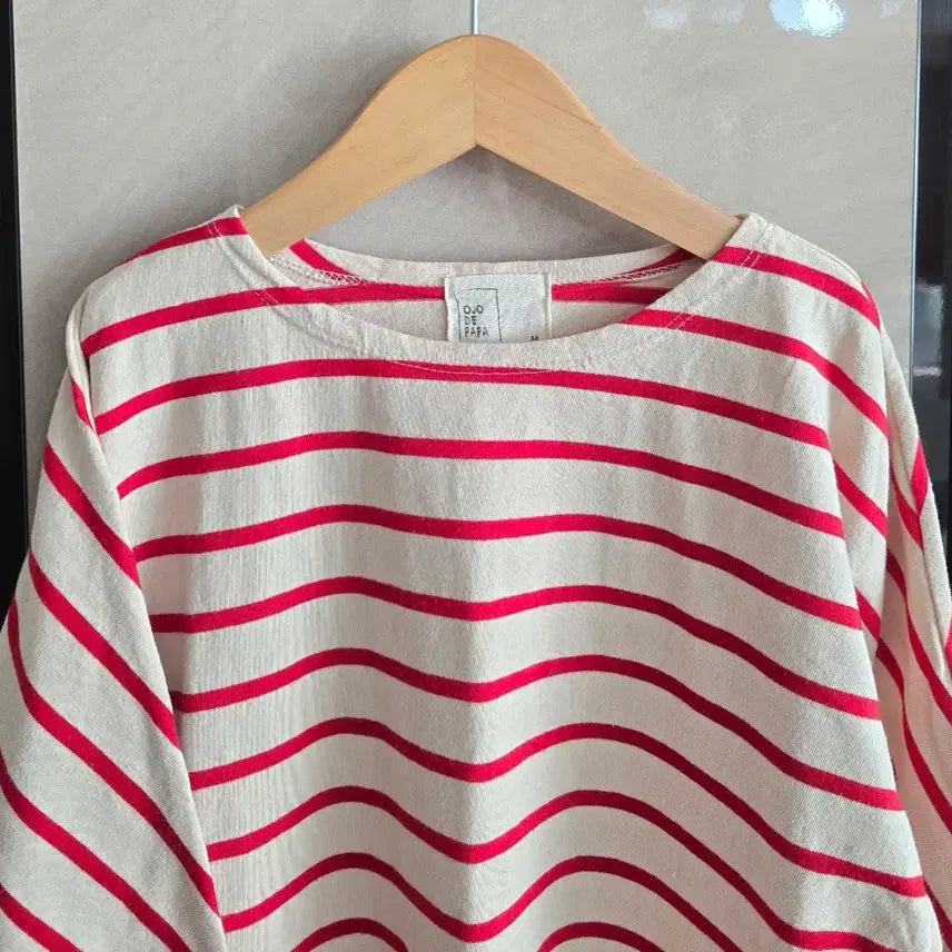 [BUNJANG] Loose Fit T-shirt 110 / 스트라이프 루즈핏티 110