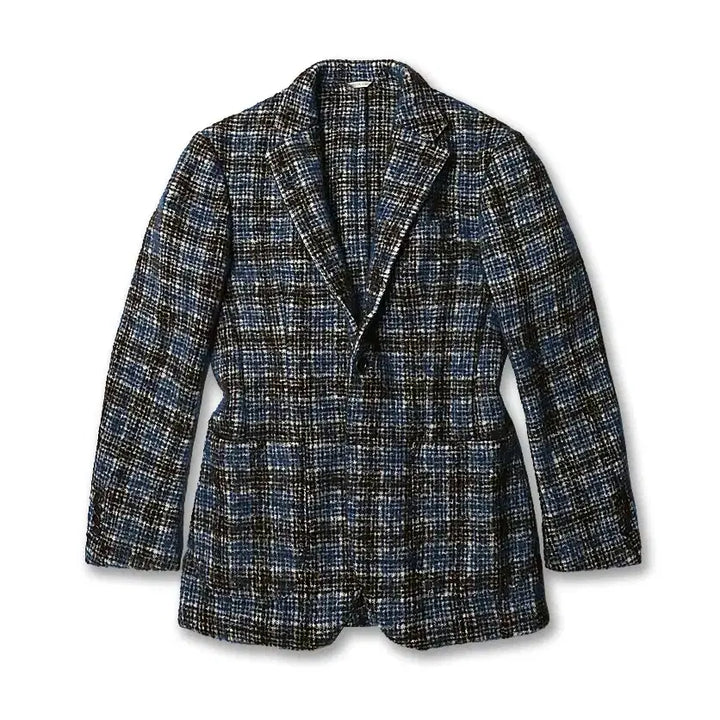 [BUNJANG] De Petrillo Hairy Check Nuvola Sartorial Jacket / 드 페트릴로 [De Petrillo] 헤어리 체크 누볼라 사르토리아 자켓