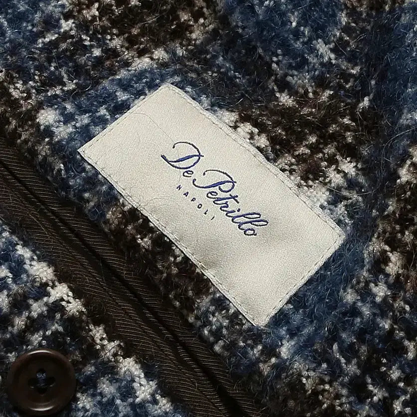 [BUNJANG] De Petrillo Hairy Check Nuvola Sartorial Jacket / 드 페트릴로 [De Petrillo] 헤어리 체크 누볼라 사르토리아 자켓