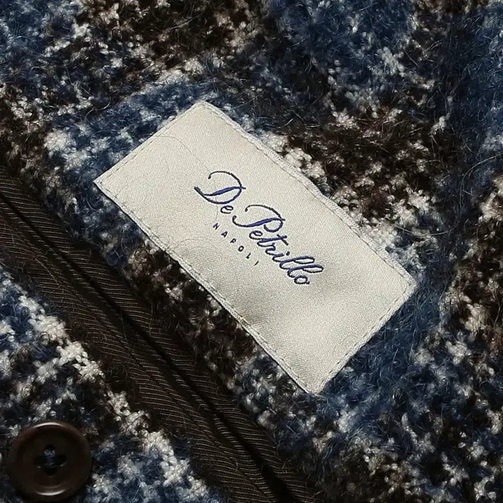[BUNJANG] De Petrillo Hairy Check Nuvola Sartorial Jacket / 드 페트릴로 [De Petrillo] 헤어리 체크 누볼라 사르토리아 자켓
