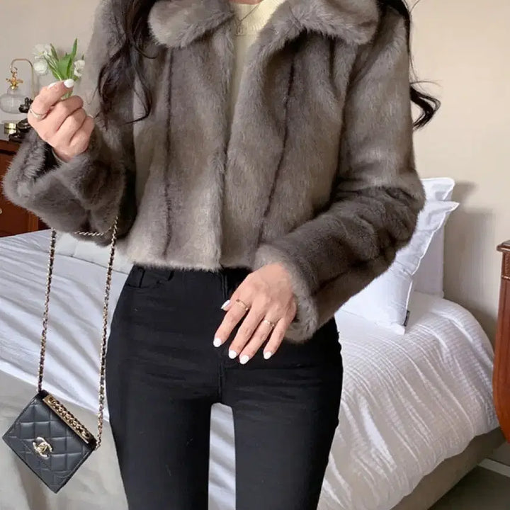 [BUNJANG] Second Second Foret Parka Jacket Charcoal / 새상품) 세컨드세컨 포리크 퍼자켓 차콜