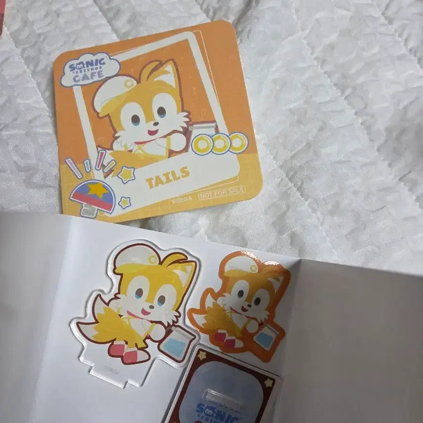 [SOLD OUT] 소닉 프렌즈 카페 테일즈 굿즈 세트