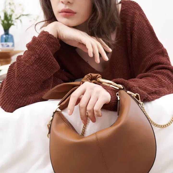 [BUNJANG] Amadee Amelie Small Tan Handbag / 새제품 아마디 Amadee 아멜리에 Amelie 스몰 탄(tan)