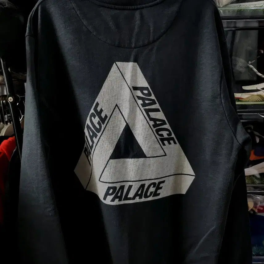 [BUNJANG] Palace Slub Crew Neck Sweatshirt / (새상품) 21FW 팔라스 슬럽 크루 맨투맨 L 크루넥 슈프림