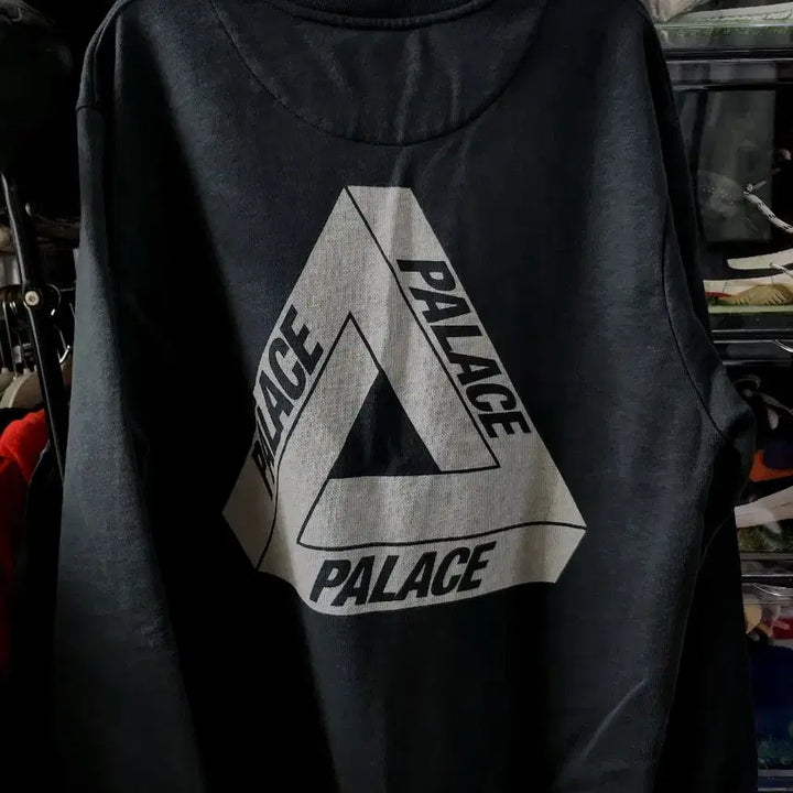 [BUNJANG] Palace Slub Crew Neck Sweatshirt / (새상품) 21FW 팔라스 슬럽 크루 맨투맨 L 크루넥 슈프림
