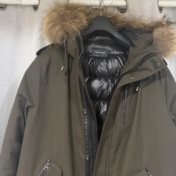 [BUNJANG] Mackage Moritz Khaki Parka Jacket (Size 105) / (마지막) 맥케이지 모리츠 카키색 야상 점퍼 팝니다(105 사이즈)